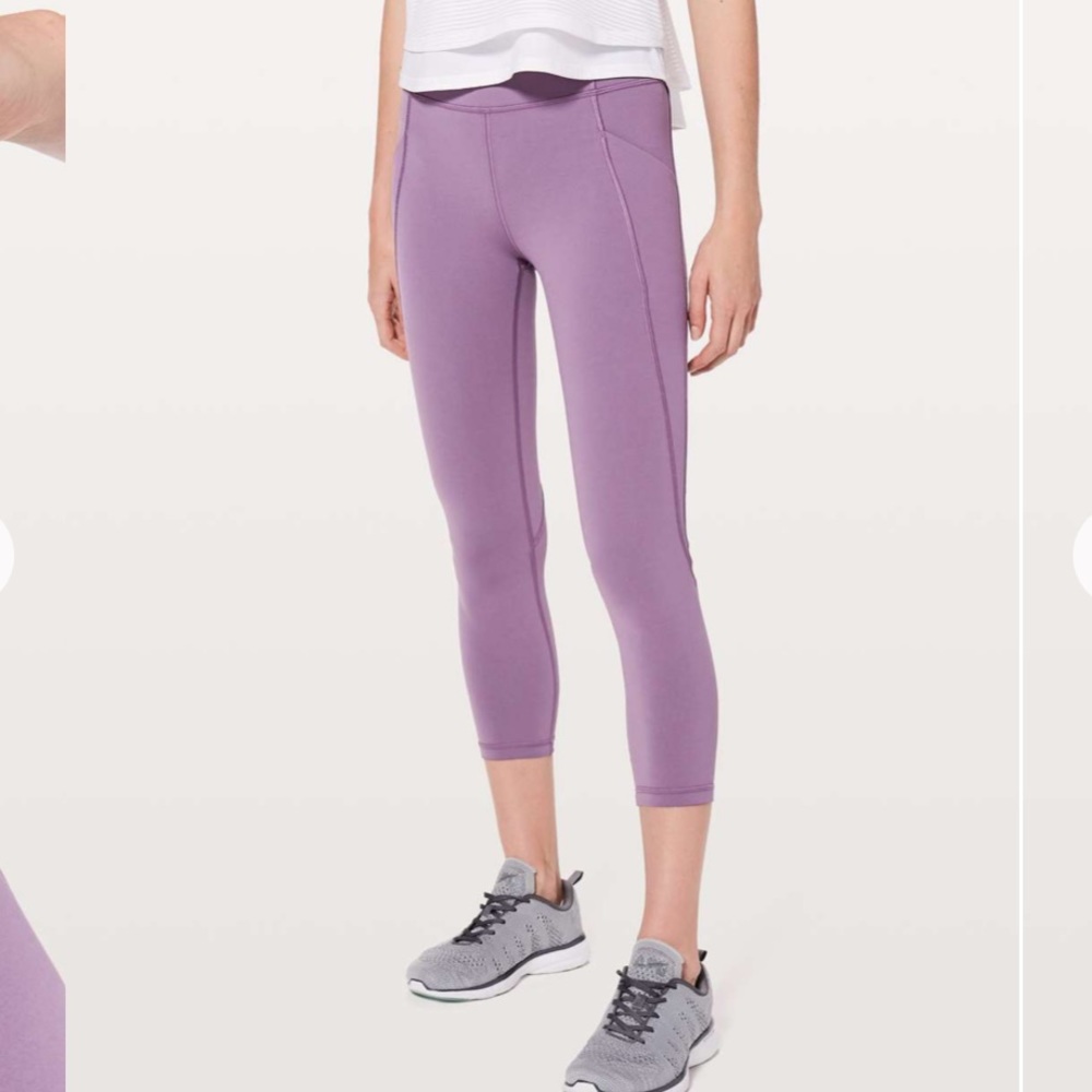 Lululemon Time To Sweat Crop *23"